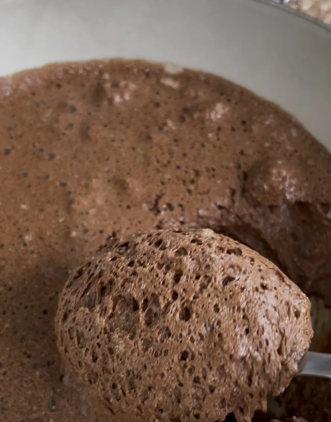 La mousse au chocolat noir, recette minceur de Laurence