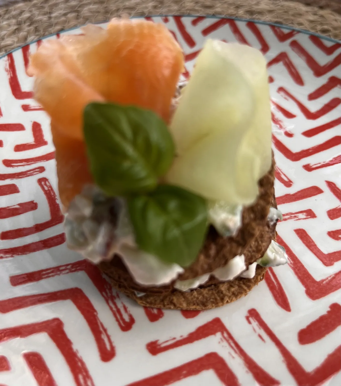Le feuilleté de saumon et concombre, recette minceur de Laurence