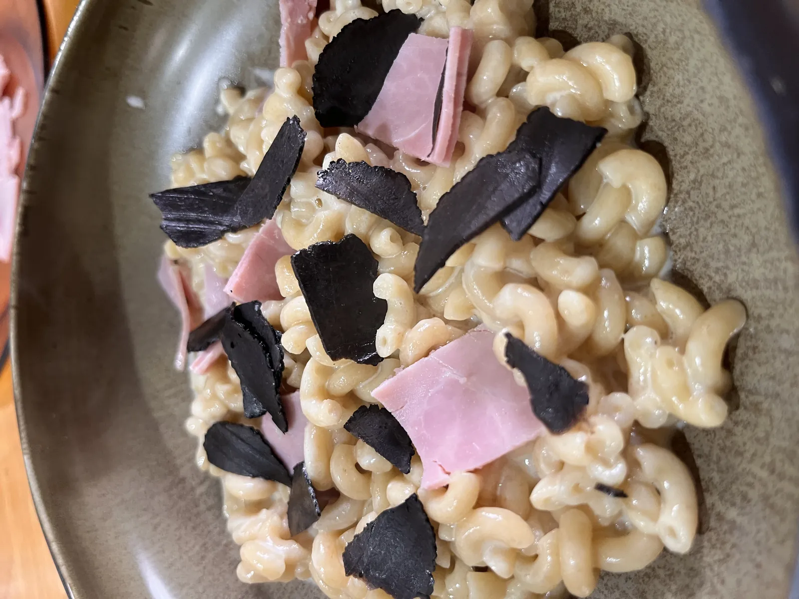 Les Pâtes à la truffe, recette minceur de Laurence