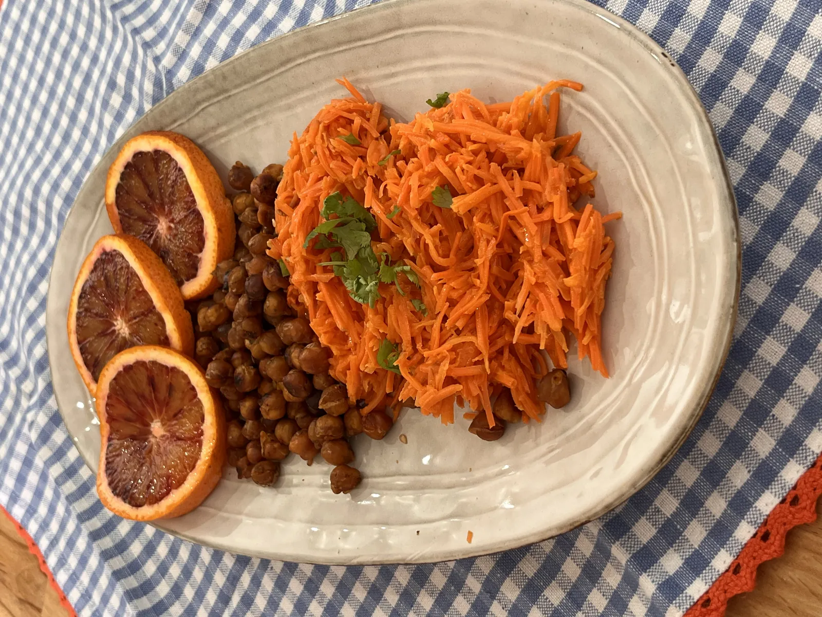 Salade Orange, recette minceur de Laurence